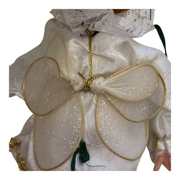 Jacqueline Kent's Collection Fairy Godmothers May's Emerald Love Porcelain Doll - Picture 8 of 16